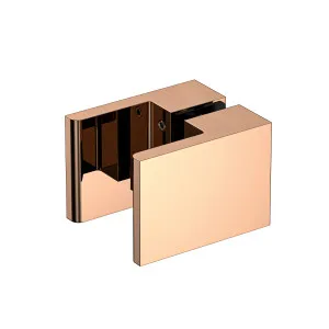 Square Shower Door Handle Polished Rose Gold by Estelle, a Door Knobs & Handles for sale on Style Sourcebook