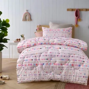 Happy Kids Swifty Washed Cotton Comforter Set by null, a Quilts & Bedspreads for sale on Style Sourcebook