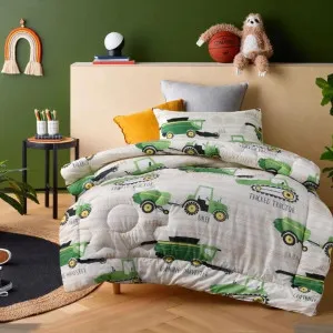 Happy Kids Country Harvest Washed Cotton Comforter Set by null, a Quilts & Bedspreads for sale on Style Sourcebook