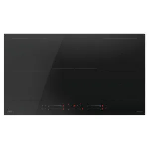 Haier 90cm 600 Series Induction Cooktop with Flexi Zone Black Glass HCI905MFTB4 by Haier, a Cooktops for sale on Style Sourcebook