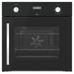 Haier 60cm 300 Series 7 Function Built-in Oven Side Opening Door Black HWOS60S7EB1 by Haier, a Ovens for sale on Style Sourcebook