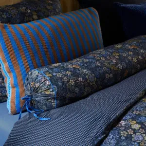 PIP Studio Tutti i Fiori Dark Blue 22x70cm Roll Cushion by null, a Cushions, Decorative Pillows for sale on Style Sourcebook