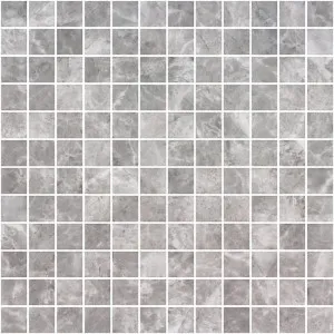 EcoStone Silver Glass Structured Mosaic by Beaumont Tiles, a Mosaic Tiles for sale on Style Sourcebook