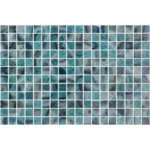 Luminis Bornea Gloss Glass Structured Mosaic by Beaumont Tiles, a Mosaic Tiles for sale on Style Sourcebook