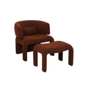 Conrad Armchair + Ottoman by Merlino, a Chairs for sale on Style Sourcebook