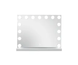 Vanity Tabletop Frontlit LED Wall Mirror 46cm x 58cm by Luxe Mirrors, a Illuminated Mirrors for sale on Style Sourcebook