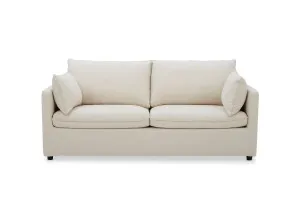 Loft Mini 3 Seat Sofa Bed, Florence Natural, by Lounge Lovers by Lounge Lovers, a Sofa Beds for sale on Style Sourcebook