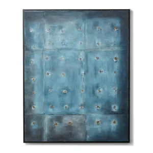 Huba Hand Painted Wall Art - 120 x 5 x 150cm by Elme Living, a Other Art for sale on Style Sourcebook