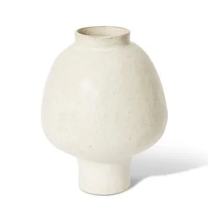Talula Footed Vase - 25 x 25 x 32 cm by Elme Living, a Vases & Jars for sale on Style Sourcebook