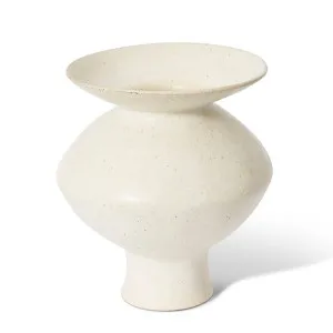 Talula Flared Vase - 26 x 26 x 29 cm by Elme Living, a Vases & Jars for sale on Style Sourcebook