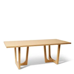 Jengo Dining Table - 210 x 100 x 77cm by Elme Living, a Dining Tables for sale on Style Sourcebook