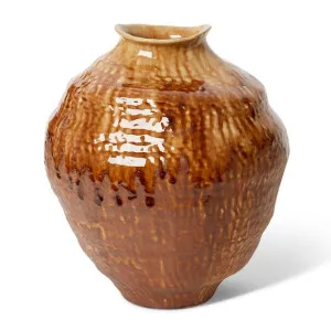 Imara Vase - 34 x 31 x 39cm by Elme Living, a Vases & Jars for sale on Style Sourcebook