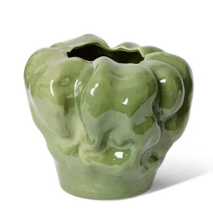 Indusa Vase - 29 x 29 x 26cm by Elme Living, a Vases & Jars for sale on Style Sourcebook