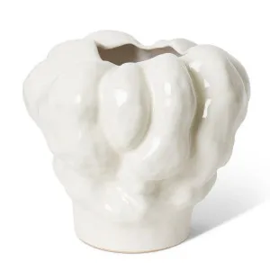 Indusa Vase - 35 x 34 x 31cm by Elme Living, a Vases & Jars for sale on Style Sourcebook