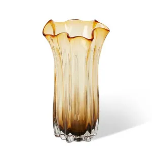 Timberly Vase - 17 x 17 x 30cm by Elme Living, a Vases & Jars for sale on Style Sourcebook