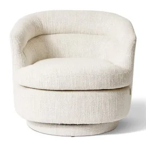 Ronan Swivel Chair - 80 x 79 x 76cm by Elme Living, a Chairs for sale on Style Sourcebook