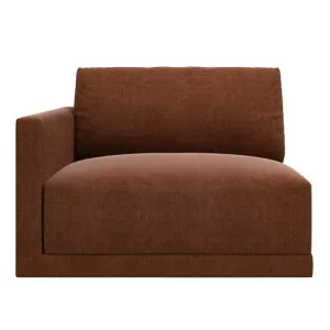 Haven Muse Rust Left Arm Facing Chair Module by James Lane, a Sofas for sale on Style Sourcebook
