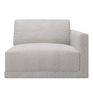 Haven Boucle Pumice Right Arm Facing Chair Module by James Lane, a Sofas for sale on Style Sourcebook