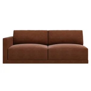 Haven Muse Rust Left Arm Facing 3 Seater Module by James Lane, a Sofas for sale on Style Sourcebook