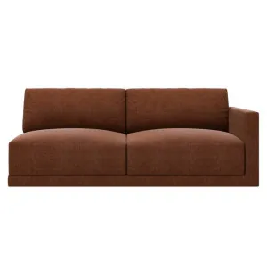 Haven Muse Rust Right Arm Facing 3 Seater Module by James Lane, a Sofas for sale on Style Sourcebook