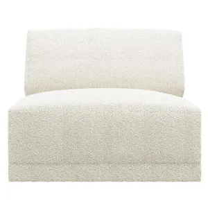 Haven Boucle Ivory Armless Sofa Chair Module by James Lane, a Sofas for sale on Style Sourcebook