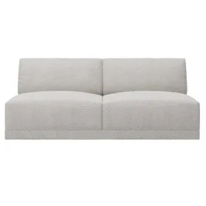 Haven Boucle Pumice 2 Seater Armless Sofa Module by James Lane, a Sofas for sale on Style Sourcebook