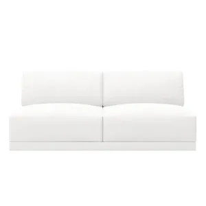 Haven Muse Frost 2 Seater Armless Sofa Module by James Lane, a Sofas for sale on Style Sourcebook