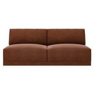 Haven Muse Rust 2 Seater Armless Sofa Module by James Lane, a Sofas for sale on Style Sourcebook