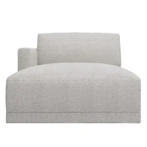Haven Boucle Pumice Left Arm Facing Chaise Module by James Lane, a Sofas for sale on Style Sourcebook