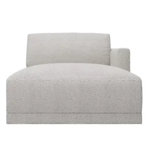 Haven Boucle Pumice Right Arm Facing Chaise Module by James Lane, a Sofas for sale on Style Sourcebook