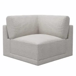 Haven Boucle Pumice Corner Sofa Chair Module by James Lane, a Sofas for sale on Style Sourcebook