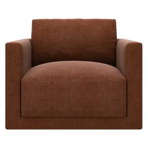 Haven Muse Rust Swivel Chair by James Lane, a Chairs for sale on Style Sourcebook