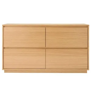 Falora Dresser Oak - 4 Drawer  by James Lane, a Dressers & Chests of Drawers for sale on Style Sourcebook