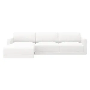 Haven Muse Frost Chaise Sofa - 3 Seater by James Lane, a Sofas for sale on Style Sourcebook