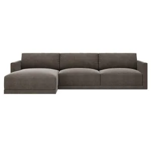 Haven Muse Mink Chaise Sofa - 3 Seater by James Lane, a Sofas for sale on Style Sourcebook
