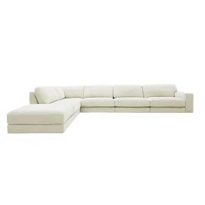 Monica Avon Mineral Sofa - 6 Seater LAF Terminal by James Lane, a Sofas for sale on Style Sourcebook