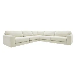 Monica Avon Mineral Corner Sofa - 5 Seater by James Lane, a Sofas for sale on Style Sourcebook