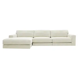 Monica Avon Mineral Chaise Sofa - 3 Seater by James Lane, a Sofas for sale on Style Sourcebook