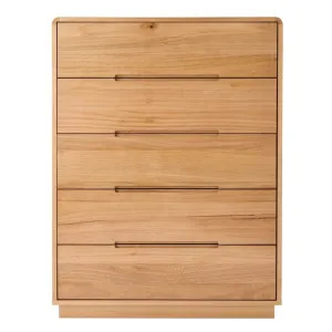 Chloe Tallboy - 5 Drawer by James Lane, a Dressers & Chests of Drawers for sale on Style Sourcebook