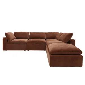 Cloud Muse Rust Modular Sofa - 5 Piece by James Lane, a Sofas for sale on Style Sourcebook