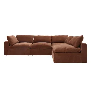 Cloud Muse Rust Modular Sofa - 4 Piece by James Lane, a Sofas for sale on Style Sourcebook