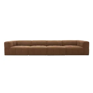 Lucello Tribute Chestnut Modular Sofa - 4 Piece by James Lane, a Sofas for sale on Style Sourcebook