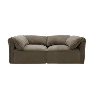 Kai Tribute Walnut Modular Sofa - 2 Seater by James Lane, a Sofas for sale on Style Sourcebook