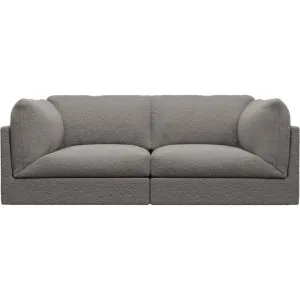 Finley Boucle Pumice Modular Sofa - 2 Seater by James Lane, a Sofas for sale on Style Sourcebook