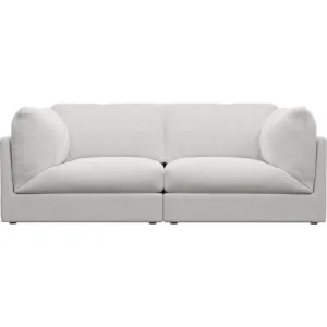Finley Muse Frost Modular Sofa - 2 Seater by James Lane, a Sofas for sale on Style Sourcebook