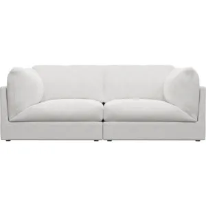 Finley Noa Fog Modular Sofa - 2 Seater by James Lane, a Sofas for sale on Style Sourcebook