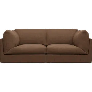 Finley Tribute Chestnut Modular Sofa - 2 Seater by James Lane, a Sofas for sale on Style Sourcebook