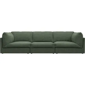 Finley Tribute Dark Jade Modular Sofa - 3 Seater by James Lane, a Sofas for sale on Style Sourcebook