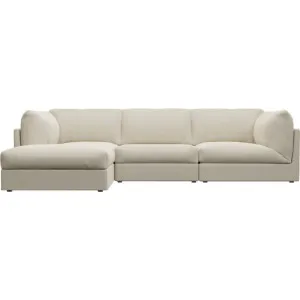Finley Alpine Mist Modular Sofa - 3 Seater and Ottoman by James Lane, a Sofas for sale on Style Sourcebook