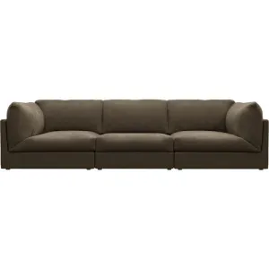 Finley Tribute Walnut Modular Sofa - 3 Seater by James Lane, a Sofas for sale on Style Sourcebook